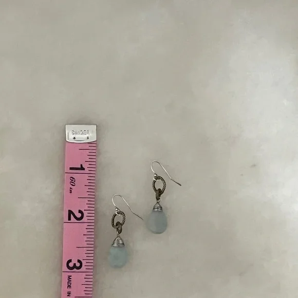 NWOT Sundance Amazonite Earrings - Picture 5 of 6